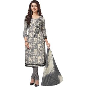 Miraan Women's Cotton Printed Readymade Salwar Suit