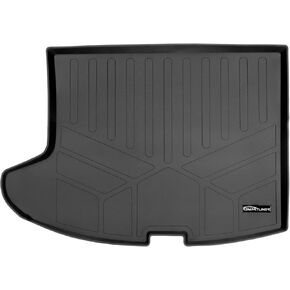 SMARTLINER All Weather Custom Fit Cargo Trunk Liner Floor Mat Black for 2007-2017 Jeep Patriot/Compass (Old Body Style)