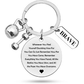 Heigebi Fitness Instructor Gift Gym Workout Jewelry Thank You Gift for Fitness Coach Fitness Trainer Gift