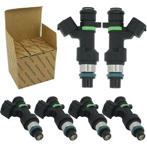 Fuel Injector Compatible with 2011 2012 Infiniti G25 G37 2015 Q40 2.5L V6 Replaces FBY7030 16600JK00A Set of 6