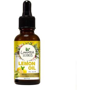 Organic Lemon Essential Oil | Versatile Oil for Aromatherapy, Relaxing Massage, Skin Care, Diffusers & DIY Cleaning Solutions | Undiluted | 1.01 Fl Oz/30ml
