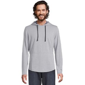 TravisMathew Men's Upgraded Tech Hoodie, Heather Grey
