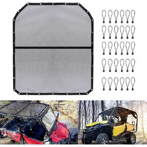 Goldfire Pioneer 1000-5 Roof Top Mesh Sun Shade Top Cover Heat Shield UV Blocker Kit Blocks UV, Wind, Noise for Pioneer 1000-5 Pioneer 1000 Series Accessories