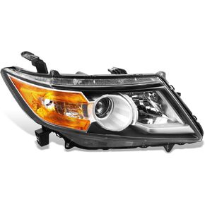 DNA MOTORING Right OE Style Projector Headlight Compatible with 2014-2017 Honda Odyssey, OEM-HL-0236-R