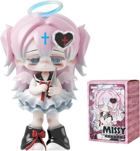 Anime Blind Box, Cute Missy Sweet Mourning Laurie Series Blind Box Figure for Home Decoration, Collectible PVC Figurine for Birthday Gifts (TSLL 1.0) in Saudi Arabia