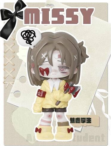 Anime Blind Box, Cute Missy Sweet Mourning Laurie Series Blind Box Figure for Home Decoration, Collectible PVC Figurine for Birthday Gifts (TSLL 1.0) in Saudi Arabia