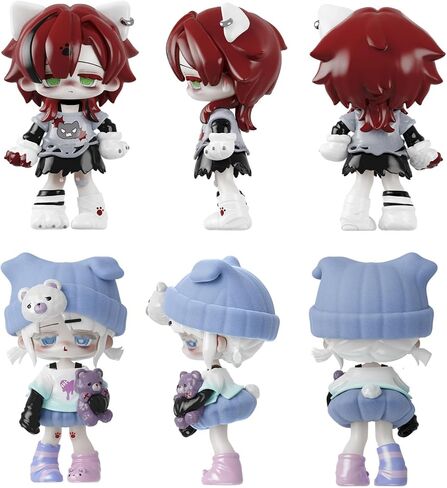 Anime Blind Box, Cute Missy Sweet Mourning Laurie Series Blind Box Figure for Home Decoration, Collectible PVC Figurine for Birthday Gifts (TSLL 1.0) in Saudi Arabia