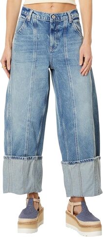 Free People، Womens، Olsen Cuffed Barrel، Daily Driver، 24 in Saudi Arabia