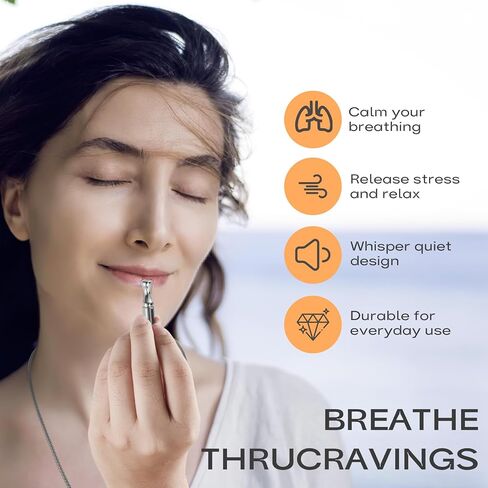 قلادة التنفس لتخفيف التوتر والقلق للتنفس والتأمل وأدوات التنفس والقلق وتخفيف التوتر والذعر in Kuwait