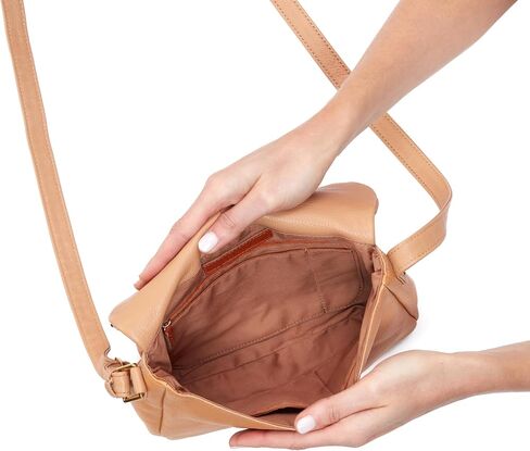 HOBO Fern Leather Messenger Crossbody Bag for Women in Saudi Arabia