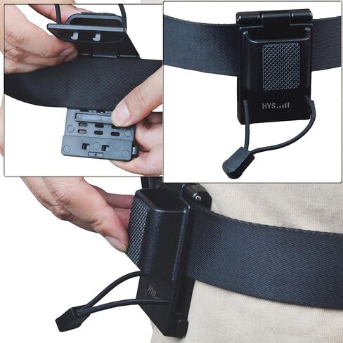 HYS HT's & Handheld CB Two-Radio SDS100 BCD436HP W/Round Knob Belt Mounting Holder‌, Microphone Durable Plastic Hang Up Clip for All Mic with Round Knob, On Your Belt Holder in Kuwait