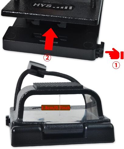 HYS HT's & Handheld CB Two-Radio SDS100 BCD436HP W/Round Knob Belt Mounting Holder‌, Microphone Durable Plastic Hang Up Clip for All Mic with Round Knob, On Your Belt Holder in Kuwait