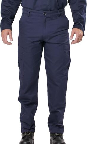 Lazzar Men Industrial Cargo Pants | Men’s Tactical Work Pants with Ultra-Resistant Fabric | Four-Pocket Utility Design in Saudi Arabia
