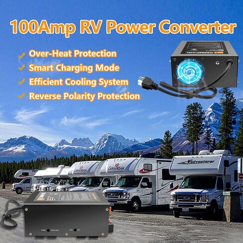 محول ReoPro RV | قدرات متعددة | محول طاقة RV | شاحن بطارية RV (75 أمبير) in Kuwait