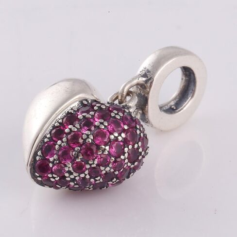 ABUN Love Heart Charms for Christmas 925 Sterling Silver Love in Your Hands Mom Grandma Heart Charms Beads Jewelry Gift for Women in Kuwait