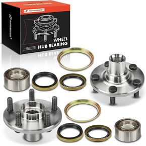 A-Premium 2 x Front Wheel Hub Assembly with 5-Lug Compatible with Toyota Camry 1983-1991