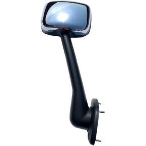 Replacement Chrome Hood Mirror Driver Left Side Fit Freightliner Cascadia 2008-2016