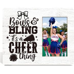 Picture Frame Gifts For Cheerleading, Gifts For Birthday Christmas Thanksgiving Teachers Day, Thank You Appreciation Gifts For Cheer Coach, Cheer Up Gifts For Women Girls Cheerleader Cheer Team -03