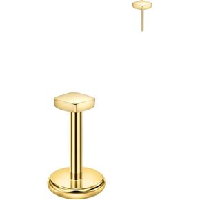 FANSING Geometric Nose Rings for Women Men Surgical Steel Cartilage Earring Stud Threadless Labret Stud for Helix Rook Conch Tragus Earlobe Piercings