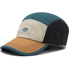 Croogo 5 Panel Baseball Cap Urban Street Hip Hop Dancing Hats Snapback Trucker Hat Curved Bill Dad Hats Biker Board Cap