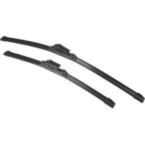 X AUTOHAUX 1 Pair 24"+18" Front Windshield Wiper Blade for Cadillac CTS 14-19 Replacement Set W/Upgraded Stability All Weather Top-Lock, Not J/U Hook