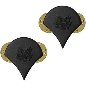 Army Chevron: Specialist 4 - black metal