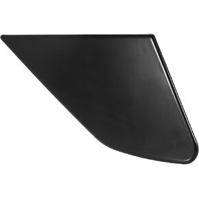 Front Left Door Mirror Corner Mudguard Triangle Cover for Honda Fit 2009 2011-2013 Plastic Black