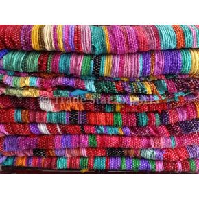 Trade Star Handmade Braided Multicolor Area Rug Indian Reversible Indian Floor Mat for Home and Floor Decor Handwoven Floor Carpet Upcycled Fabric Beautiful Floor Mat 4x6 Feet Chindi Area Rag Rug