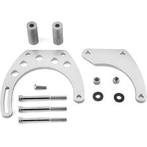 WeiSen Big Block Alternator Bracket Compatible with Chevy Short Water Pump Pulley BBC 396 427 454 EWP SWP