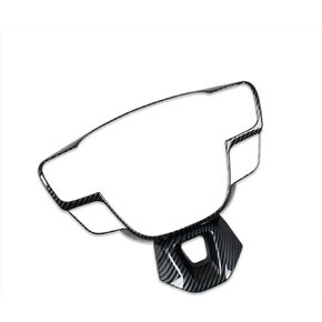 for Toyota Camry 2024 2025 Wheel Steering Trim Panel Cover Trims ABS Carbon Fiber Pattern