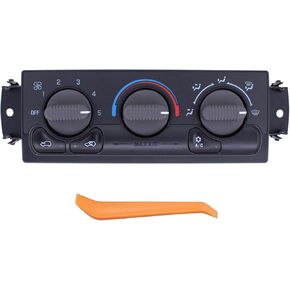 MOTOKU Heater A/C Climate Control Module Panel Switch 599-266 for Chevrolet Tahoe Silverado Suburban Avalanche 1500 2500 3500 for GMC Yukon Sierra 1500 2500 3500 Air Conditioning Control Module