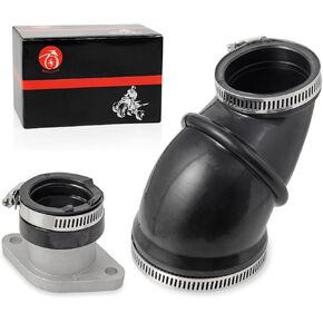 Carb Intake Manifold Boot & Air Box Cleaner Intake Joint For YAMAHA Wolverine 350 YFM350F 1995-2005 Big Bear 350 YFM350FWXL 4X4 1999