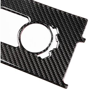 Gear Panel Cover Trim, 2PCS Car Accessories Carbon Fiber Gear Shift Panel Cover Trim for IS250 IS300 2013-2018