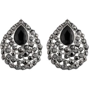 SELOVO Women's Teardrop Stud Earrings Rhinestone Party Earrings