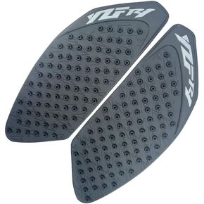 Black Gas Fuel Tank Pad Traction Side Fuel Knee Grip Decal Compatible with Yamaha YZF R1 2009-2014