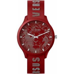 Versus Versace Domus Collection Mens Watch Featuring Sporty Adjustable Silicone Strap