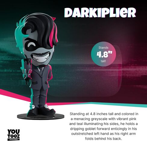 Youtooz Original Darkiplier 4.8", Darkiplier Vinyl Figure, Collectible Darkiplier from Original Original Collection in Saudi Arabia