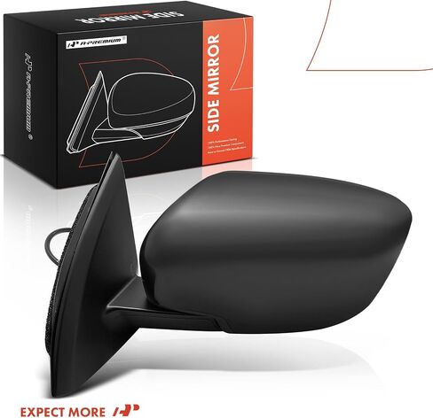 A-Premium Driver Side Power Door Mirror - Compatible with Nissan Rogue Sport 2017-2022 - Non-Heated Manual Folding Black Outside Rear View Mirror - Replace# 963746MA0H in Saudi Arabia