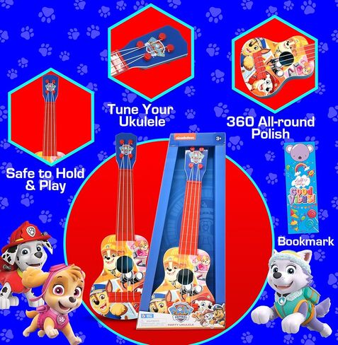 Paw Patrol 2 in 1 Baby Piano Xylophone Toy for Kids Toddlers Girls Boys Musical Instrument with Multicolored Keys Keyboard Sheet Music Two Mallets in Kuwait