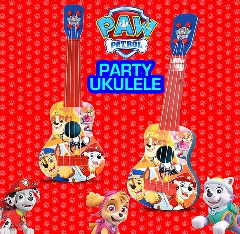 Paw Patrol 2 in 1 Baby Piano Xylophone Toy for Kids Toddlers Girls Boys Musical Instrument with Multicolored Keys Keyboard Sheet Music Two Mallets in Kuwait