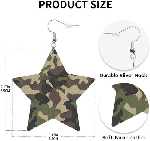 Swono Pink Donut Glaze Leather Earrings Ice Cream Top and Chocolate Decorative Colorful Sprinkles Star Faux Leather Earring Lightweight Dangle Drop Earrings for Women in Kuwait