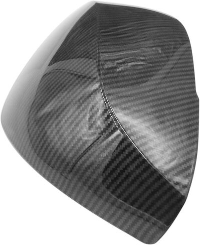 Pair Carbon Fiber Look Door Wing Mirror Cover Caps Compatible with Infiniti Q50 2014-2021 QX30 Q60 Q70 in Kuwait