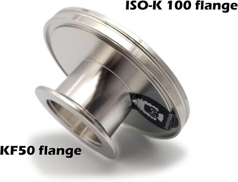 ISO 100 ISO-K 100 شفة إلى KF40 NW40 محول محول مخفض شفة مستقيم in Kuwait