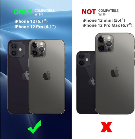 حافظة مغناطيسية CACOE لهاتف iPhone 13 Pro مقاس 6.1 بوصة، متوافقة مع MagSafe وحامل هاتف مغناطيسي للسيارة، غطاء حماية رفيع مضاد لبصمات الأصابع من مادة TPU مقاوم للصدمات (أخضر داكن) in Kuwait