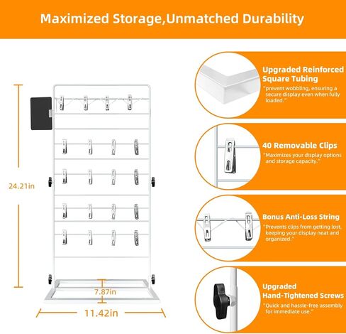 حامل عرض رف الرقائق، منظم الوجبات الخفيفة، لوازم حامل امتياز خشبي دوار على شكل زهرة مع 40 مشبكًا، منظم شرائح مقاوم للماء للمخزن، حامل حقيبة الرقائق، عرض حامل الرقائق للحفلات، رف عرض شرائح التجزئة، طبيعي in Kuwait
