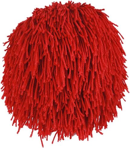 Autumn and Winter Warm Hats Handmade Knitted Hats Halloween Hats Party Hats Wool Savage Hats Men Hat Funny Wig Hat in Kuwait