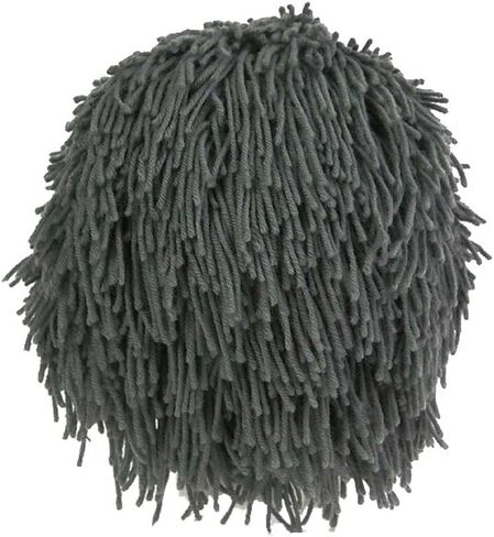 Autumn and Winter Warm Hats Handmade Knitted Hats Halloween Hats Party Hats Wool Savage Hats Men Hat Funny Wig Hat in Kuwait