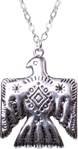 925 Sterling Silver Dainty Western Pendant Necklace, Concho, Thunderbird, Cattle Tag Designs in Kuwait