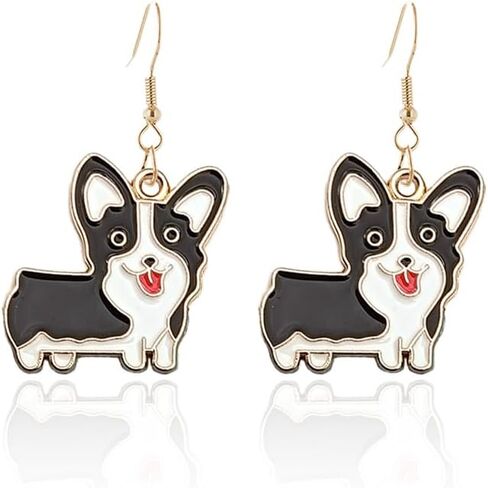 Dog Earrings Cute Animal Puppy Earrings Puppy Pets Jewelry for Sensitive Ears for Women Dog Lovers Gifts Party Favors in Kuwait