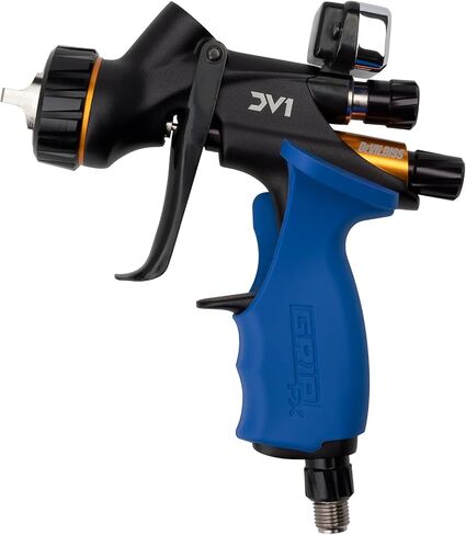 GripFx® Ergonomic Paint Spray Gun Grip for DeVilbiss DV1 PROLite (Right Handed, Bright Red) in Saudi Arabia